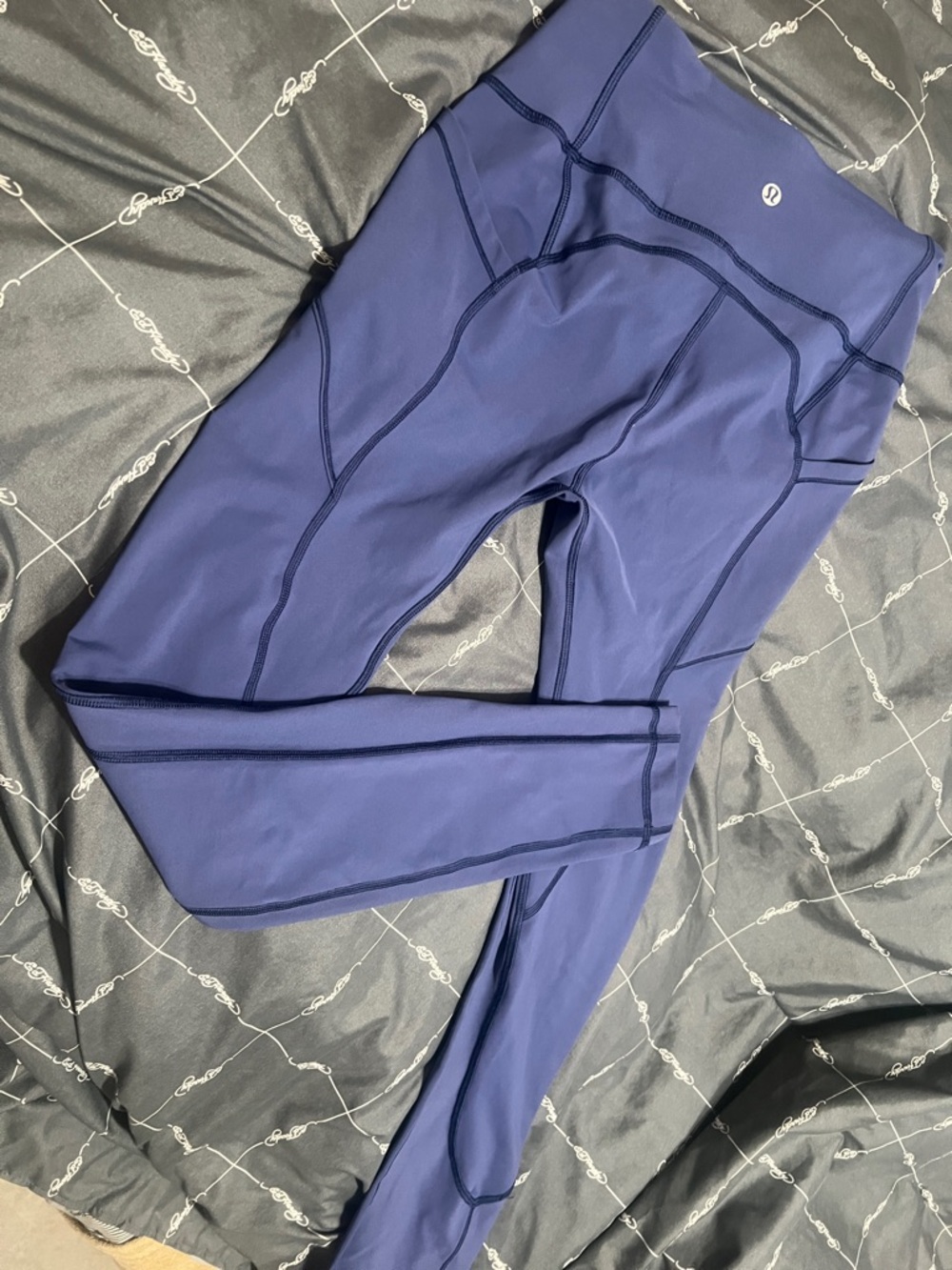 lululemon athletica deep purple high-rise leggings